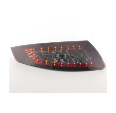 Kit De Pilotos Traseros Led Porsche 911 Modelo 997  05-09, Rojo/Negro Fk Automotive