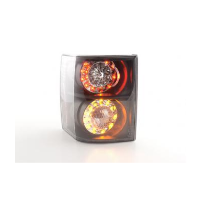 Pilotos Led Land Rover Range Rover Bj. 02-05 Negro Con Led Intermitente  Fk Automotive