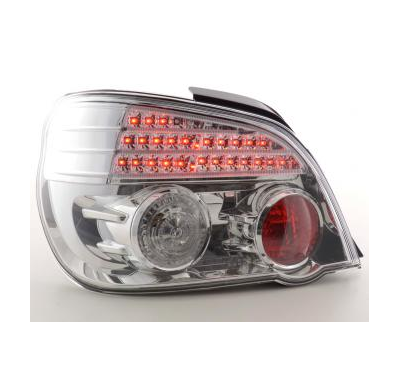 Kit De Pilotos Traseros Led Subaru Impreza Modelo Gd B-E  02-05 Cromado Fk Automotive