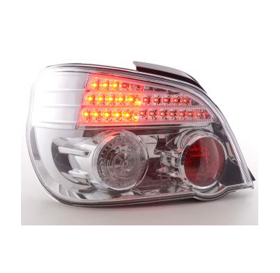 Kit De Pilotos Traseros Led Subaru Impreza Modelo Gd B-E  02-05 Cromado Fk Automotive