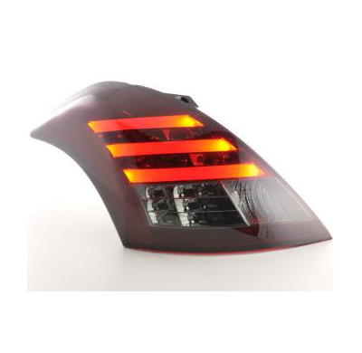 Kit De Pilotos Traseros Led Suzuki Swift  2011-, Rojo/Negro Fk Automotive