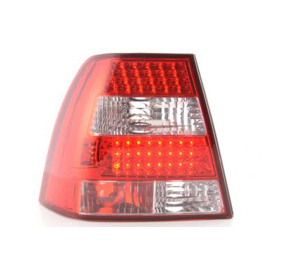 Kit De Pilotos Traseros Led Vw Bora Modelo 1j  98-03 Color Claro/Rojo Fk Automotive