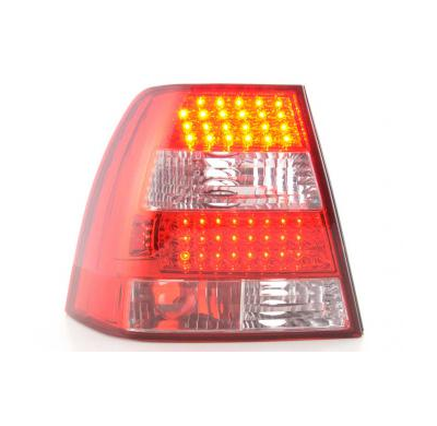 Kit De Pilotos Traseros Led Vw Bora Modelo 1j  98-03 Color Claro/Rojo Fk Automotive