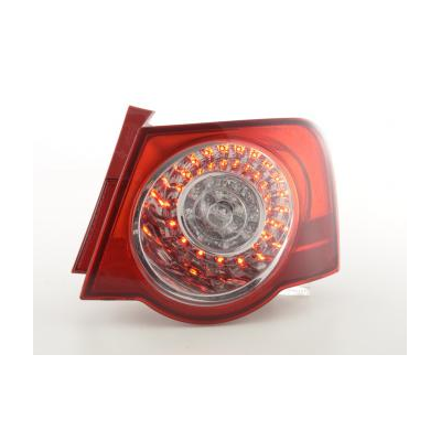 Piloto de recambio trasero derecho VW Passat sedan (tipo3C) año 05-10 rojo transparente Fk automotive