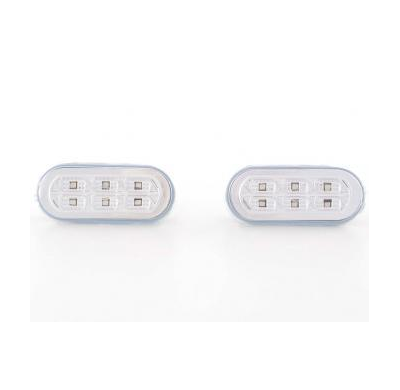 Juego Intermitentes Laterales Led Vw Golf 4, Cromado Fk Automotive