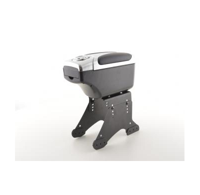 Apoyabrazos Universal Mit Staufach Schwarz/Chrom