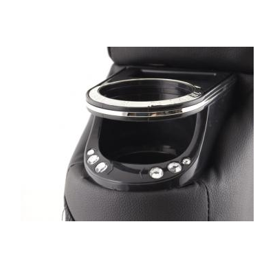 Apoyabrazos Universal Mit Staufach Und Dosenhalter Schwarz