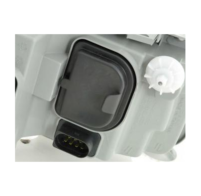 Faros Powerlook Para Vw Polo (Tipo 6n)  94-99  Negro Fk Automotive