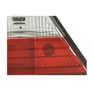 Kit De Pilotos Traseros Led Mercedes Clase E Sedan Modelo W124  85-96 Color Claro/Rojo Fk Automotive