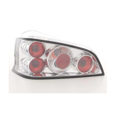 Kit De Pilotos Traseros Para Peugeot 106 Modelo 1c 1a  96-03 Cromado Fk Automotive