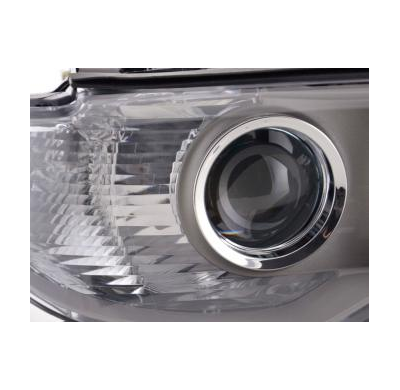 Faro De Recambio Lado Derecho Para Bmw Serie 3 E46 Coupe 03-06, Gris Fk Automotive
