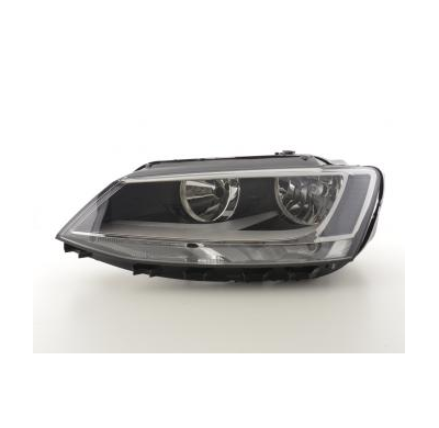 Faro Delantero Izquierdo Vw Jetta 6 Bj. Ab 2010 Negro Fk Automotive
