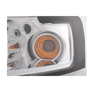 Faros Delanteros Set Angel Eyes Vw Passat Modelo 3b  97-00 Cromado Fk Automotive