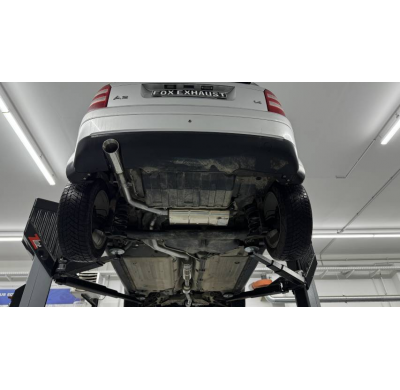 Audi A2 - 1,6 l Sistema parcial desde el catalizador - 1x90 tipo 25 (consiste Fox exhaust