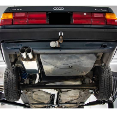 Audi 100/A6 Typ C3/C4 Frontantrieb silenciador final y delantero Fox exhaust