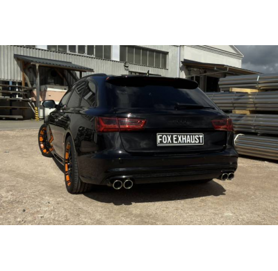 Silenciador final Audi A6 4G derecho/izquierdo - 2x90 tipo 16 derecho/izquierdo Fox exhaust