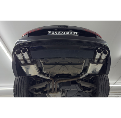 Silenciador final Audi A6 4G derecho/izquierdo - 2x90 tipo 16 derecho/izquierdo Fox exhaust