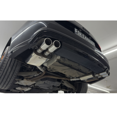 Silenciador final Audi A6 4G derecho/izquierdo - 2x90 tipo 16 derecho/izquierdo Fox exhaust