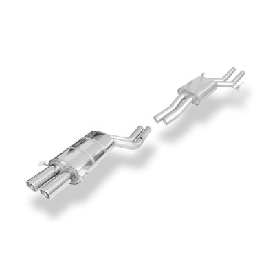 Silenciador final y medio Audi A8/S8 Tipo D2 - 2x76 tipo 17 Fox exhaust