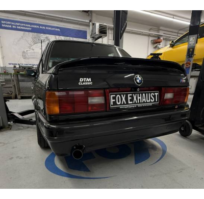 BMW E30 318is M-Technik 2 silenciador final - 1x76 tipo 10 Fox exhaust