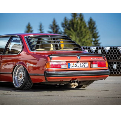 BMW Serie 6 E24 - 633 CSI final y silenciador delantero - 2x63 Tipo 14 Fox exhaust