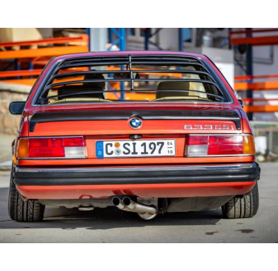 BMW Serie 6 E24 - 633 CSI final y silenciador delantero - 2x63 Tipo 14 Fox exhaust