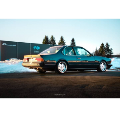 BMW Serie 6 E24 - Sistema de escape completo 635 CSI con colectores - 2x63 Tipo 14 Fox exhaust