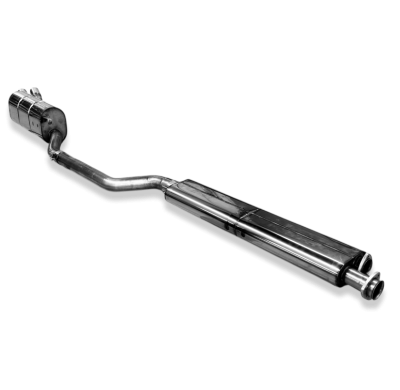 BMW Serie 6 E24 - Silenciador trasero y delantero 635 CSI - 2x63 Tipo 14 Fox exhaust