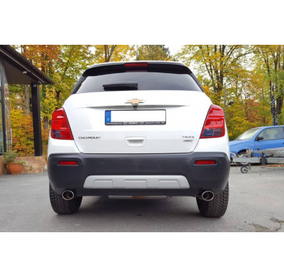 Silenciador final derecho/izquierdo y silenciador delantero para Chevrolet Trax 4x4 Fox exhaust