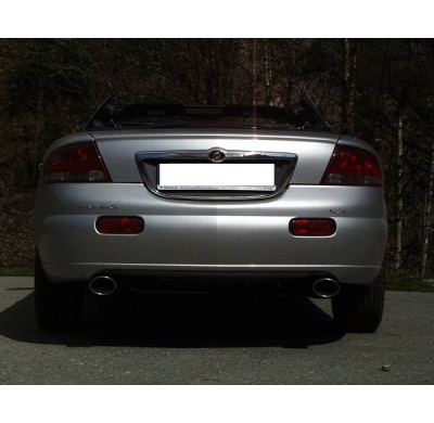 Silenciador final derecho/izq. para Chrysler Sebring Coupé y Cabrio tipo JR Fox exhaust