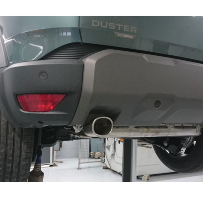 Dacia Duster suave híbrido 130 4x4 Silenciador trasero transversal ex Fox exhaust