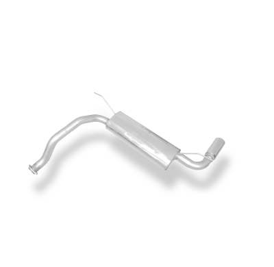Silenciador final cruzado para Honda Civic 5 - 1x90 tipo 10 Fox exhaust