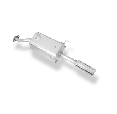 Silenciador final para Honda Civic VII Coupé - 1x90 tipo 13 Fox exhaust