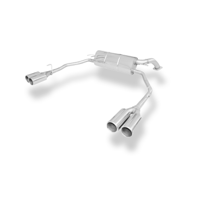 Salida transversal derecha/izquierda del silenciador final del Honda Civic IX Hatchback Fox exhaust
