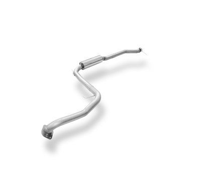 Silenciador delantero del Honda Civic IX Type R Fox exhaust