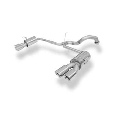 Salida final del silenciador del Honda Civic IX Type R derecha/izquierda - 2x10 Fox exhaust