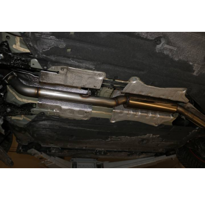 Silenciador delantero FK801 para Honda Civic X Type R Fox exhaust
