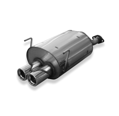 Silenciador final Honda Civic 5 - 2x76 tipo 13 Fox exhaust