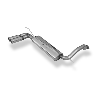 Silenciador final cruzado para Honda Civic 5 - 2x76 tipo 10 Fox exhaust
