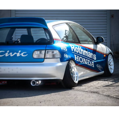 Honda Civic 5 - Silenciador final EG2 EG3 - 1x90 tipo 24 Fox exhaust