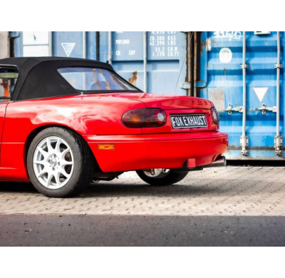 Mazda MX5 NA - JDM Óptica Sistema JDM que consta de luces traseras, centrales y Fox exhaust