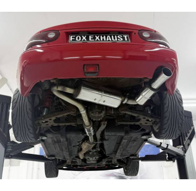 Mazda MX5 NA - JDM Óptica Sistema JDM que consta de luces traseras, centrales y Fox exhaust