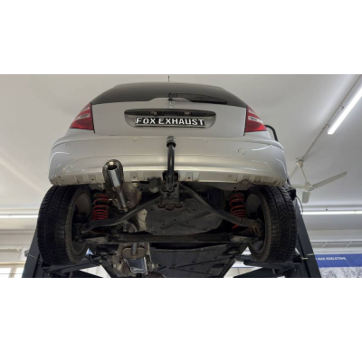 Silenciador final Mercedes Clase A W169 - 115x85 tipo 33 - Para Fox exhaust