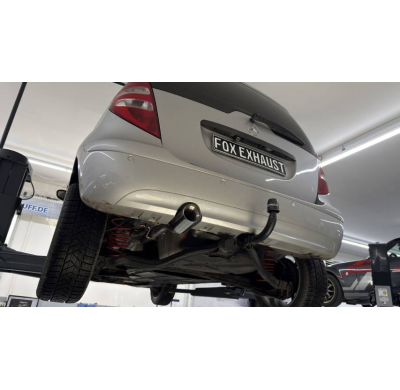 Silenciador final Mercedes Clase A W169 - 115x85 tipo 33 - Para Fox exhaust