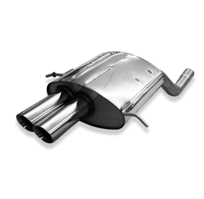 Silenciador trasero para Mercedes Clase C Sportcoupe CLC 203 - 2x76 Tipo 25 Fox exhaust