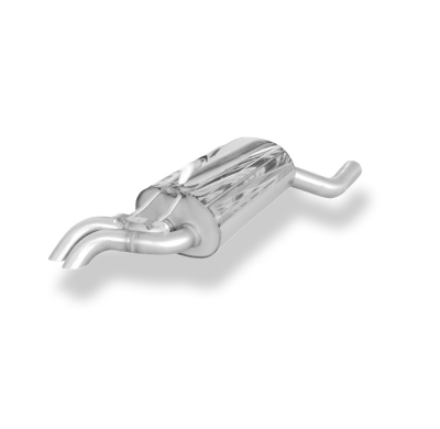 Silenciador final Mercedes E-Klasse 124 Ã70mm - 2x55 tipo 28 (d Fox exhaust