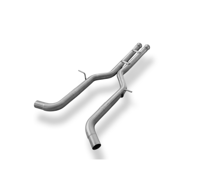 Mercedes Clase E 212 - Sustitución del silenciador delantero 5,5 l 285 kW Fox exhaust
