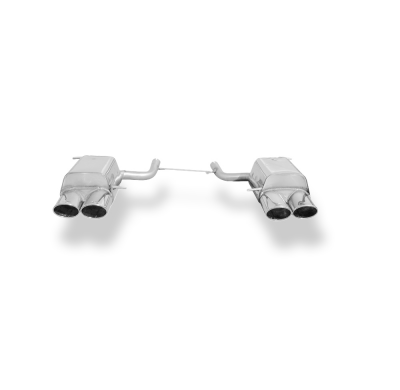 Mercedes SLK Tipo 171/172 Silenciador trasero derecho/izquierdo con defectos menores Fox exhaust