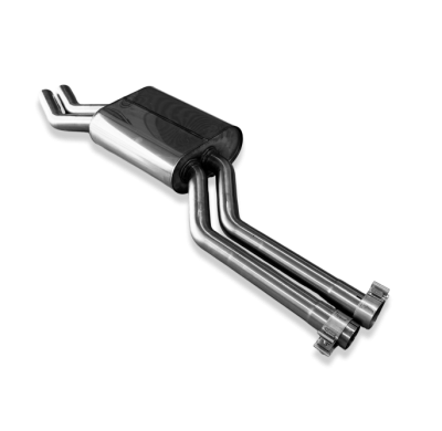 Mercedes W123/S123 - Silenciador central de 4 y 6 cilindros Fox exhaust