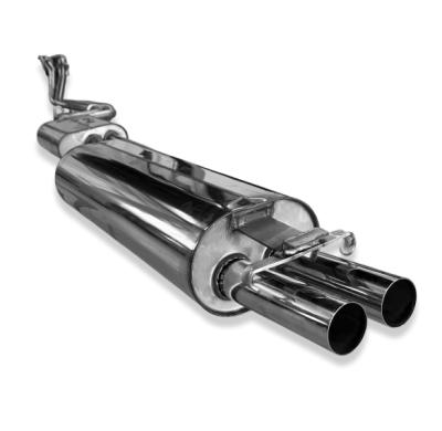 Mercedes W123/S123 - 6 cilindros Sistema completo del motor, Fox exhaust